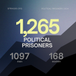 The year of persecution and pardoning: figures on political prisoners in Belarus in 2024