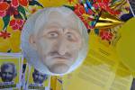 Amnesty Netherlands visit Belarusian embassy to celebrate Ales Bialiatski's birthday