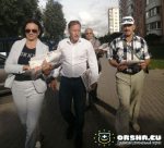 Дзмітрыеў сустрэўся з выбаршчыкамі ў Оршы, а мітынг за Ціханоўскую - адмяніўся