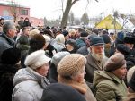 Паплечнікаў Анжалікі Борыс не пусьцілі ў будынак Саюзу палякаў