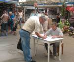 Election picket stopped in Baranavichy