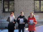 Belarusian human rights defenders take action to support Nabeel Rajab. Minsk