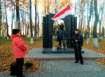 Акцыя памяці ахвяраў сталінскіх рэпрэсій у Гарадку скончылася затрыманнем удзельнікаў