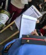 A picket staged on September 16, 2015 in Minsk to mark the anniversary of the disappearance of Viktar Hanchar and Anatol Krasouski