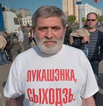 Political prisoner Yury Rubtsou gets a warning on stopping his hunger-strike