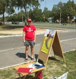 Светлагорск, збор подпісаў, фота Ігара Песікава