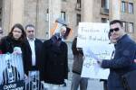 Georgian human rights defenders demanded from Lukashenka to release Bialiatski (photos, video)